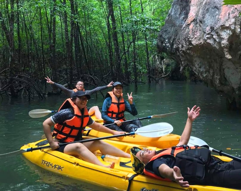 Krabi: Kayak Adventure through Ao Thalane Mangrove Forest - Limestone Canyons, Caves, and Crocodile Cave