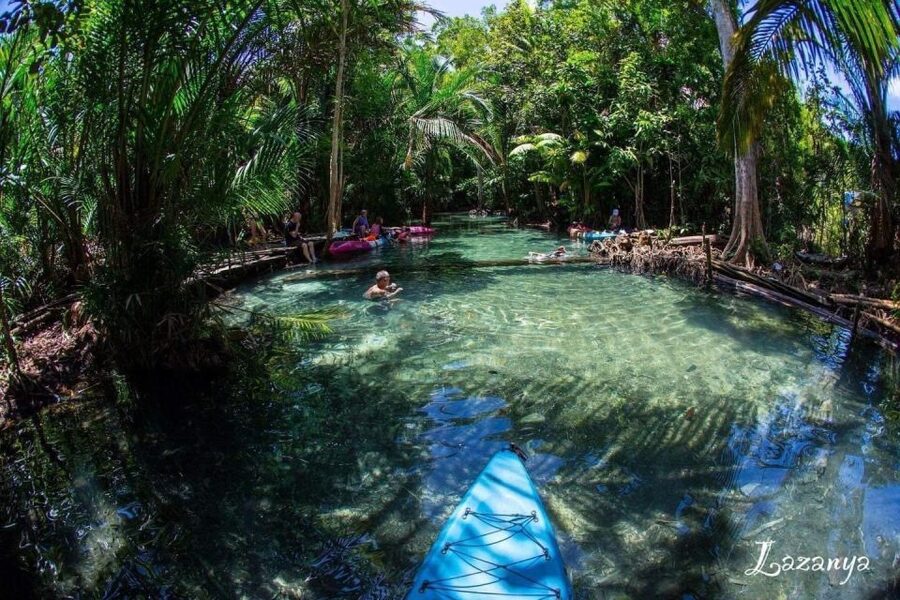 Krabi kayaking and swimming clongrood Tour - The freshwater swimming stop