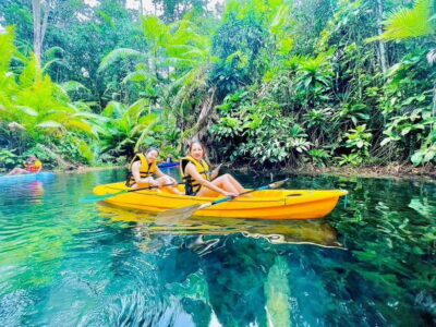 Klong Root (Crystal lake) Kayaking tour