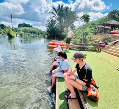 Klong Root Kayaking Viewpoint,Fish Feeding and more