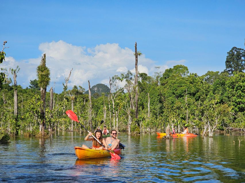 Krabi: South Kayak Klong Root Kayaking Tour - Adding an elephant bath or ATV package