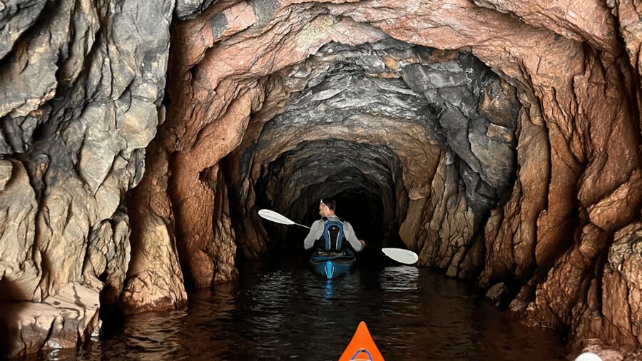 Kristiansand: River Kayaking Adventure - From the port to Mosby in about ten minutes