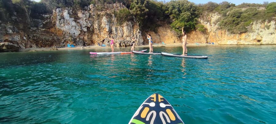 Ksamil islands: Stand-Up Paddle Tour (SUP Tour) - The first lesson: balance before sightseeing