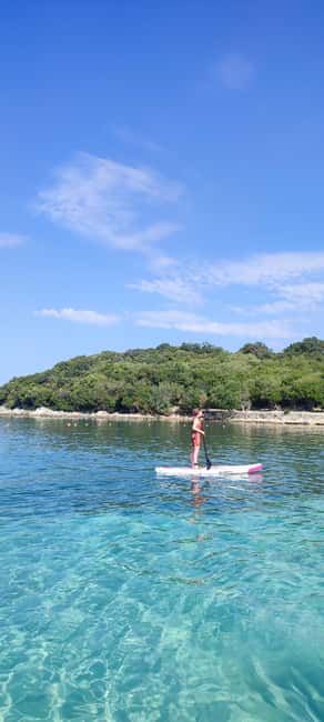 Ksamil islands: Stand-Up Paddle Tour (SUP Tour) - The beach break, coffee, and a chance to reset