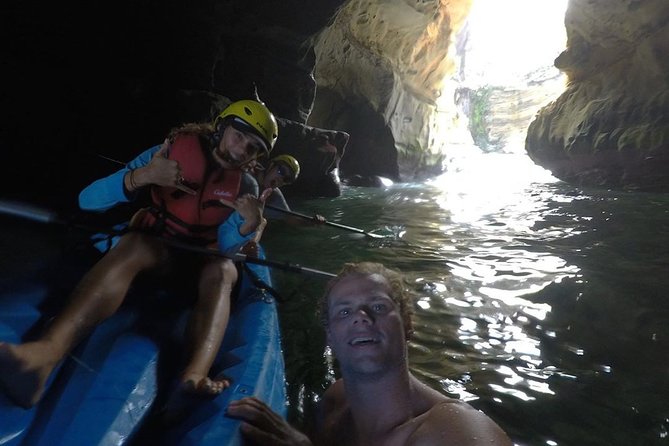 La Jolla Sea Caves Kayak Tour For Two (Tandem Kayak) - The return through the waves