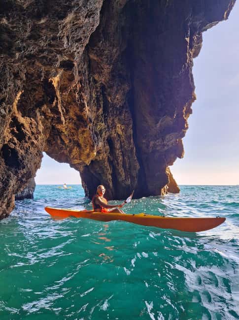 La Spezia: Sunset Kayak & Caves Tour w/ Swimming & Aperitif - Starting at Baia Blu near Lerici