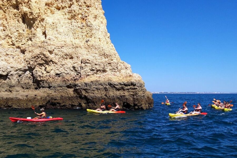 Lagos: Guided Kayak Tour - Starting at Praia de Batata beside Forte da Bendeira