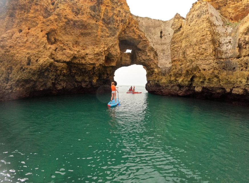 Lagos SUP Caves&Grottoes Tour at Sunrise, Ponta da Piedade - Swimming stops and the pace of the tour