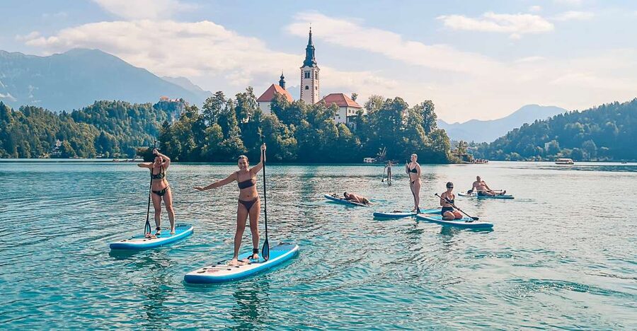 Lake Bled Stand-Up Paddle Boarding Tour - Why Lake Bled works so well from a paddleboard