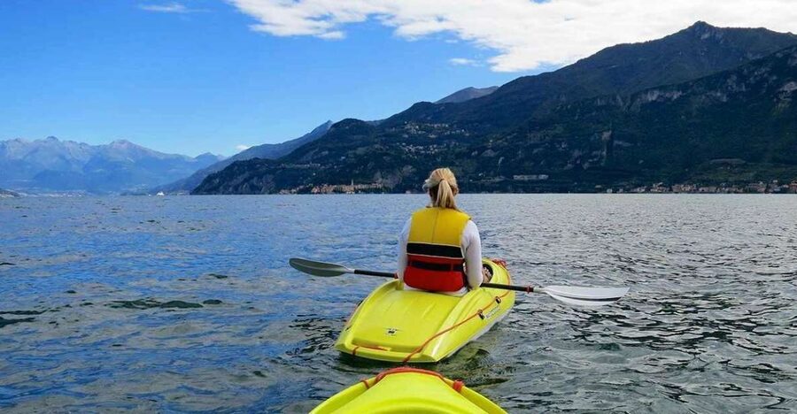 Lake Como: Small-Group Kayak Tour - Learning the open-deck kayak before leaving shore