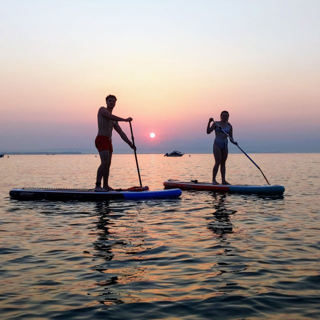 Lake Garda: Stand-Up Paddleboard Sunset Experience - Why sunset is the right time for Lake Garda SUP