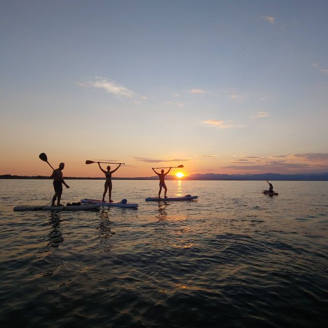 Lake Garda: Stand-Up Paddleboard Sunset Experience - Meeting the SUP Experience Garda Lake team