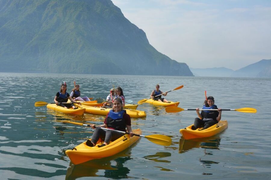 Lake Iseo: Baia del Bogn Kayak Tour - Starting at Sportaction with a short safety lesson
