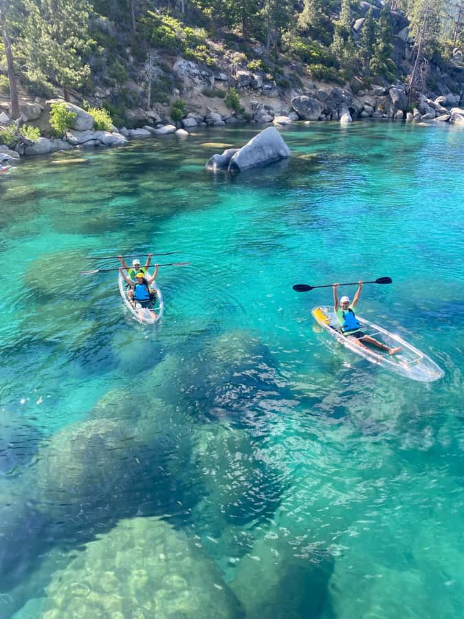 Lake Tahoe: Clear Kayak Tour - Three hours on clear Lake Tahoe