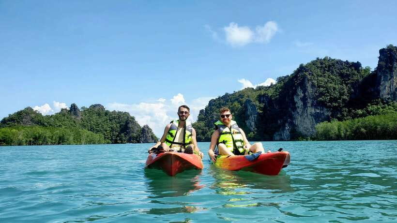 Langkawi : Kilim Geoforest Mangrove Kayak Tour with Lunch - Getting comfortable in the kayak