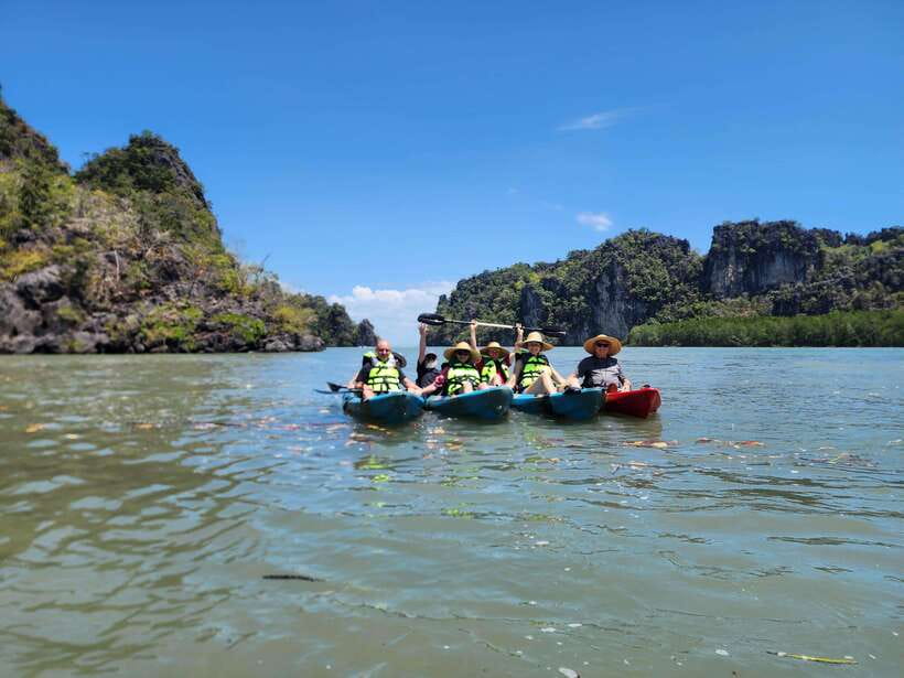 Langkawi : Kilim Mangrove Boat & Fun Kayak Tour with Lunch - Lunch at the floating fish farm or restaurant