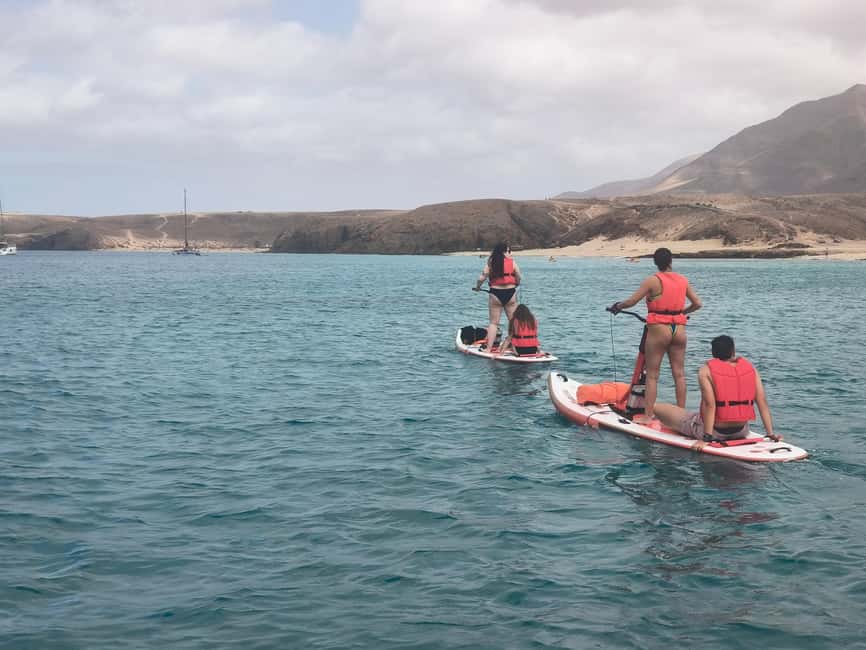 Lanzarote: Electric Paddle Surf and Snorkel Excursion at Papagayo Beach - What the $59 price really covers