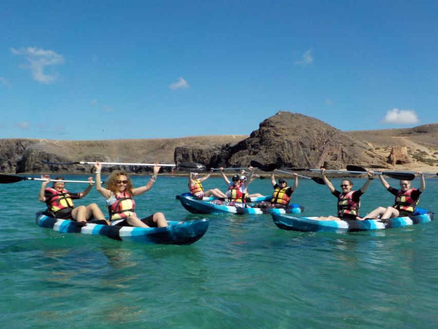 Lanzarote: Kayak and Snorkeling at Papagayo Beach - Papagayo Beach: snorkeling, snacks, and a proper rest