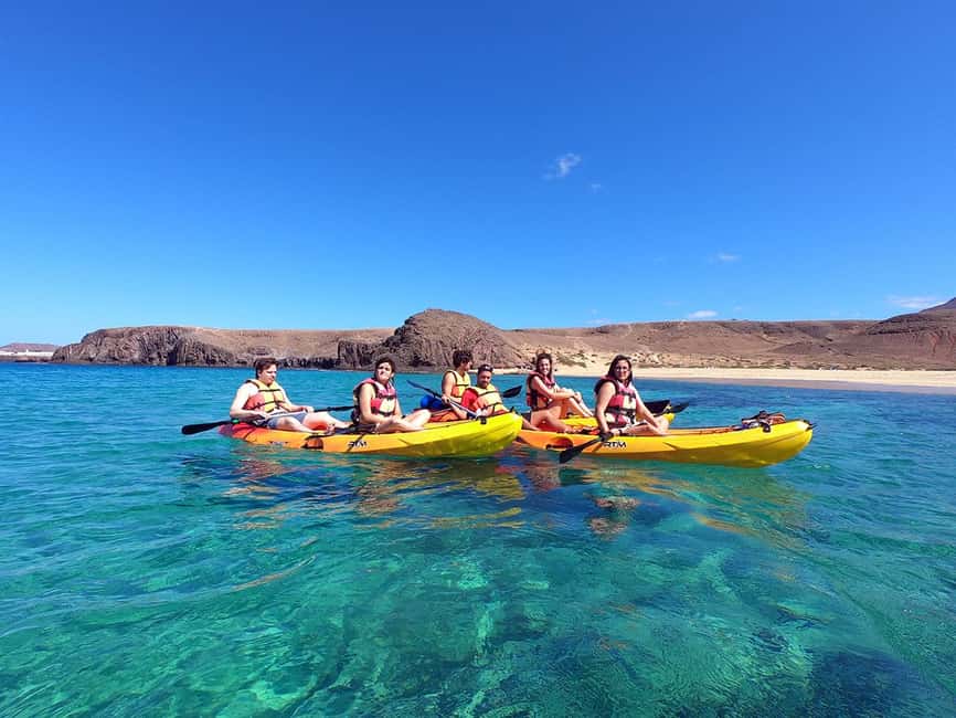 Lanzarote: Kayak and Snorkeling at Papagayo Beach - What the guides add to the outing