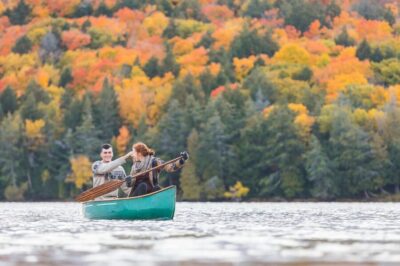 Canoeing Trip with Reindeer and Husky Farm Tour