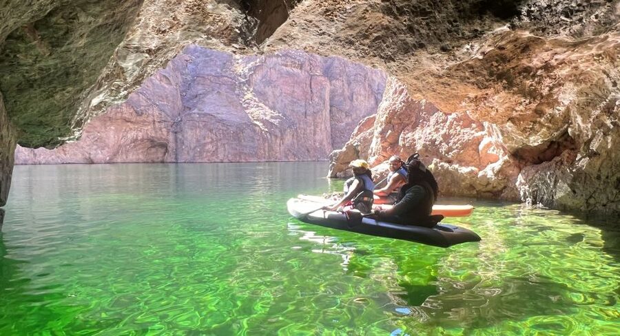 Las Vegas: Colorado River to Emerald Cave Half-Day Kayak - From Las Vegas casinos to Willow Beach