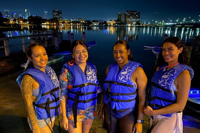 LED Glow in the Dark Clear Kayak or Paddleboard in Paradise - The guides are a major part of the experience