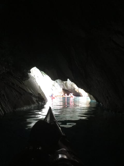 Lefkada: Blue Cave Kayak Tour with a Taste of Greece - Peristera, the dove cave