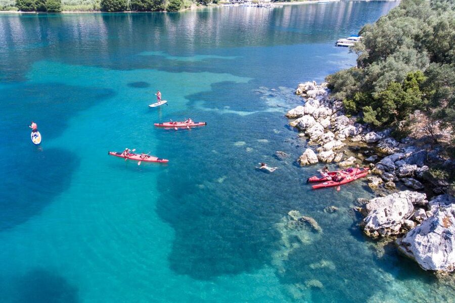 Lefkada: Full Day Sea Kayaking Tour - A full day through the Lefkada Archipelago