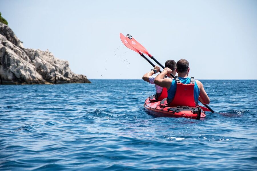 Lefkada: Full Day Sea Kayaking Tour - Messini’s caves add a change of pace