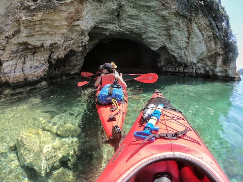 Lefkada:Nydri, Scorpios Kayak Odyssey Island Hopping - The final paddle back to Nydri