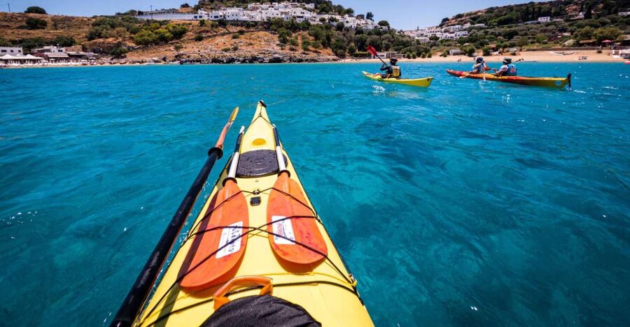 Lindos: Sea Kayaking & Acropolis of Lindos Tour with Lunch - Starting at Vlycha Beach