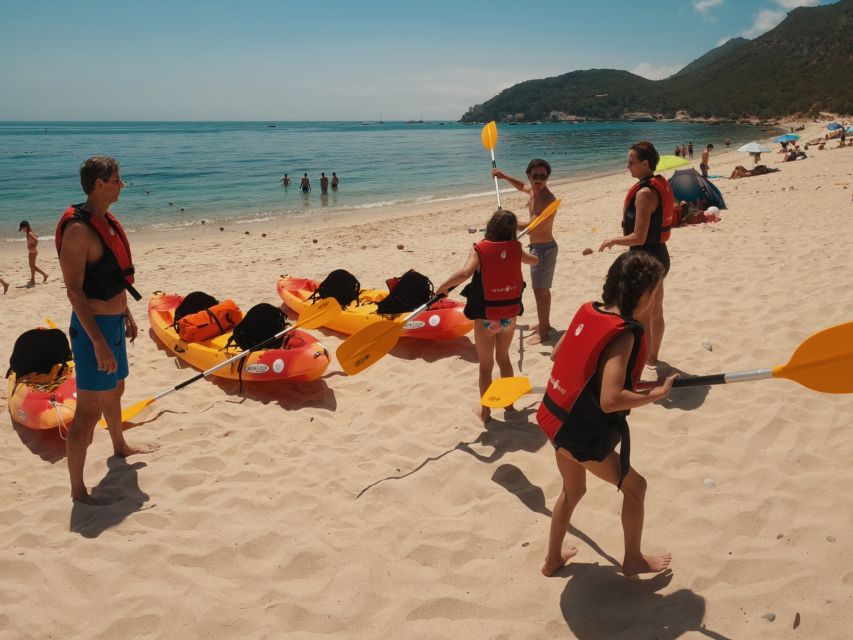 Lisbon: Arrábida Kayak & Wild Beach Snorkeling Pickup Option - From Lisbon to Portinho da Arrábida