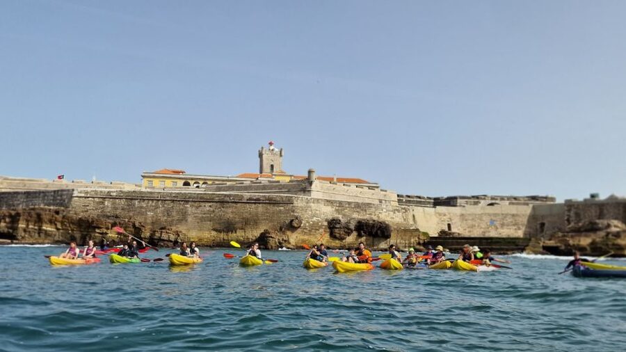Lisbon: Coast Guided Kayak Tour - Fort São Julião da Barra from sea level
