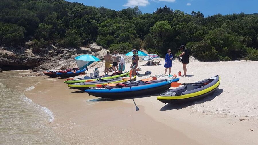 Lisbon: Full-Day Arrabida Kayak Tour with Picnic - Snorkeling, swimming, and beach games