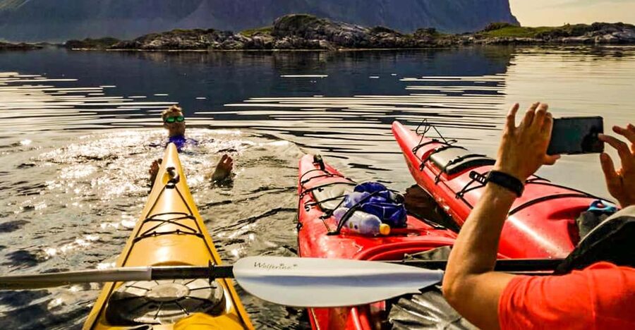 Lofoten: Full Day Combo tour, (kayaking and rappelling) - Why the kayak-and-rappel combination works