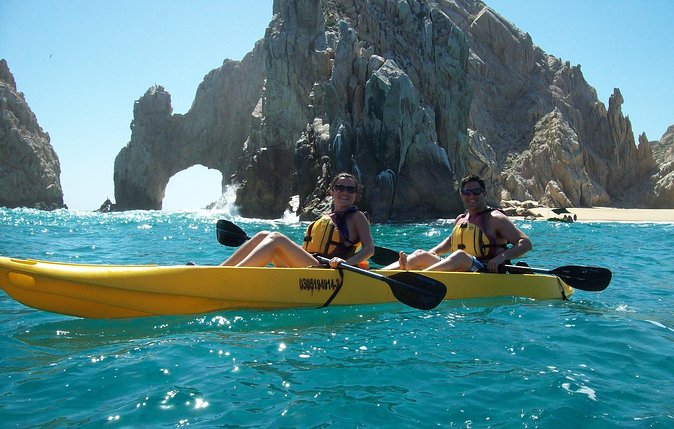 Los Cabos Arch and Playa del Amor Tour by Glass Bottom Kayak - Pelican Rock brings the snorkeling to life