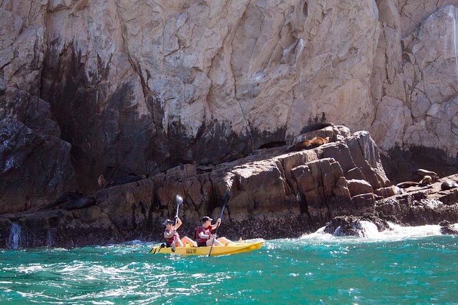 Los Cabos Arch and Playa del Amor Tour by Glass Bottom Kayak - Playa del Amor and the two very different beaches