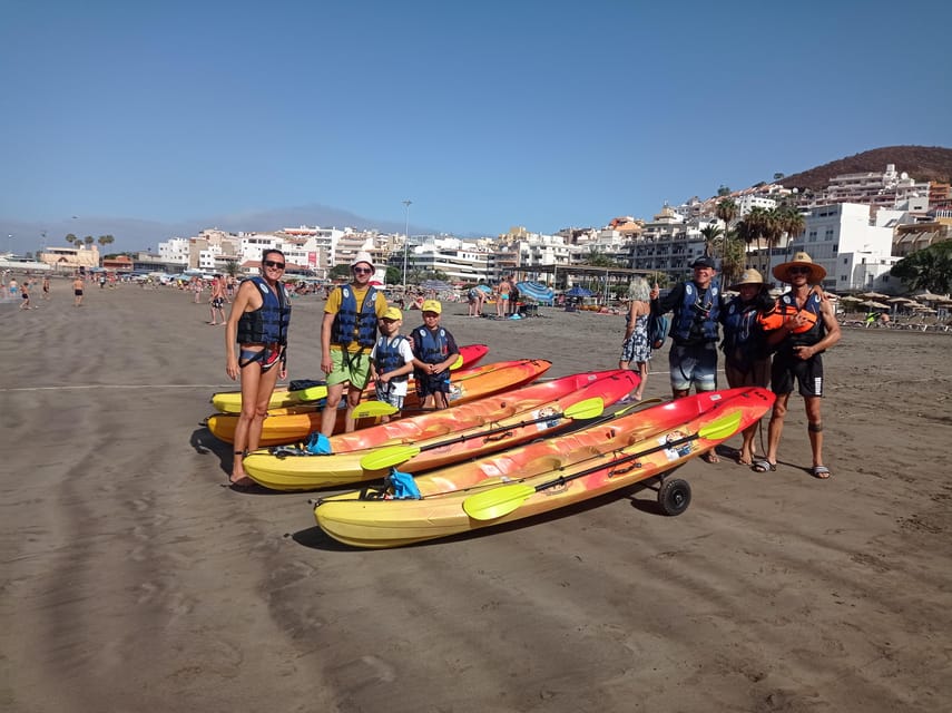 Los Cristianos: Kayak & Snorkel Tour with turtles and photos included - Key details before you book
