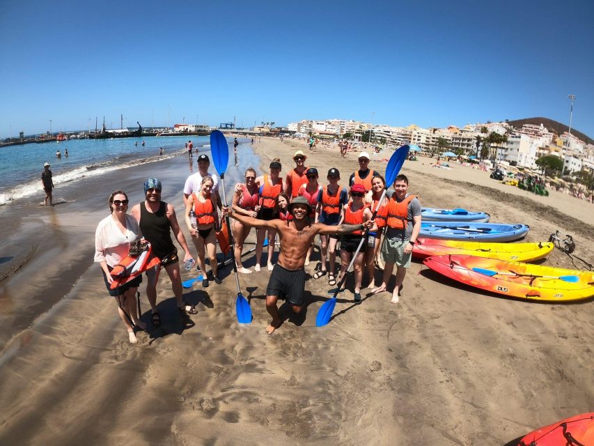 Los Cristianos: Kayaking and Snorkeling with Marine Wildlife - From Rays Bay to Palm-Mar by kayak