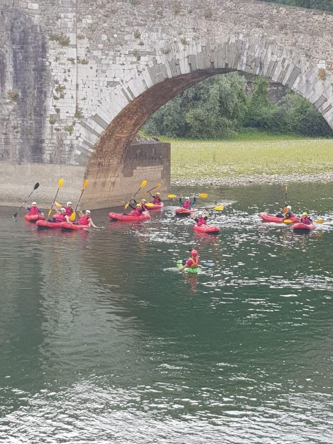 Lucca: kayak nel torrente Lima - What the guides add to the experience