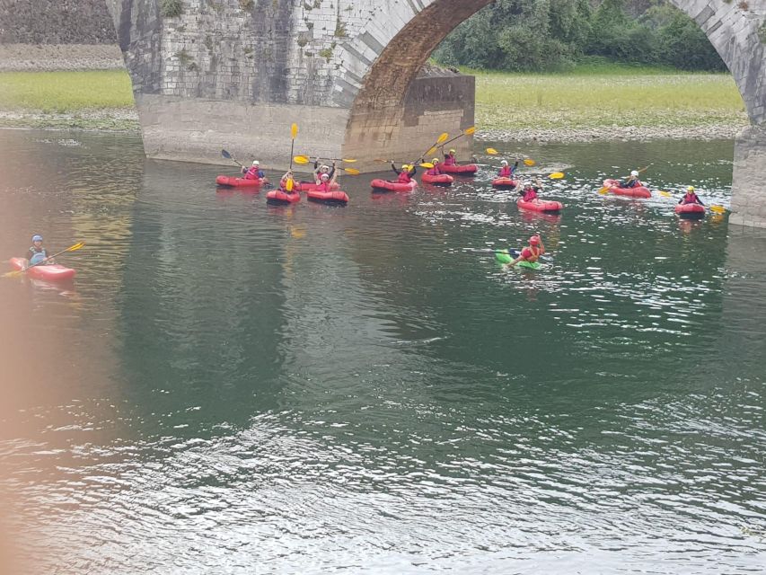 Lucca: kayak nel torrente Lima - Equipment, changing rooms, and the practical side