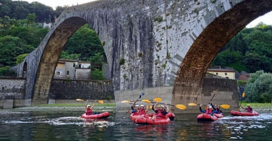 Lucca: kayak nel torrente Lima - From Lucca Rafting to Bagni di Lucca