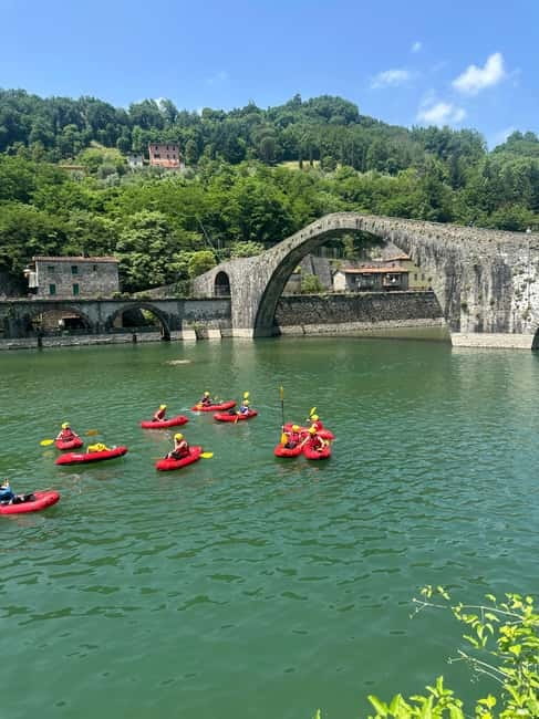 Lucca: kayaking at the devil's bridge - A water adventure in the Tuscan hills