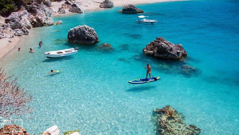 Lukova - Kroreza secret beaches and caves: Kayak & SUP Tour - Along the Lukova Caves and rocky coves