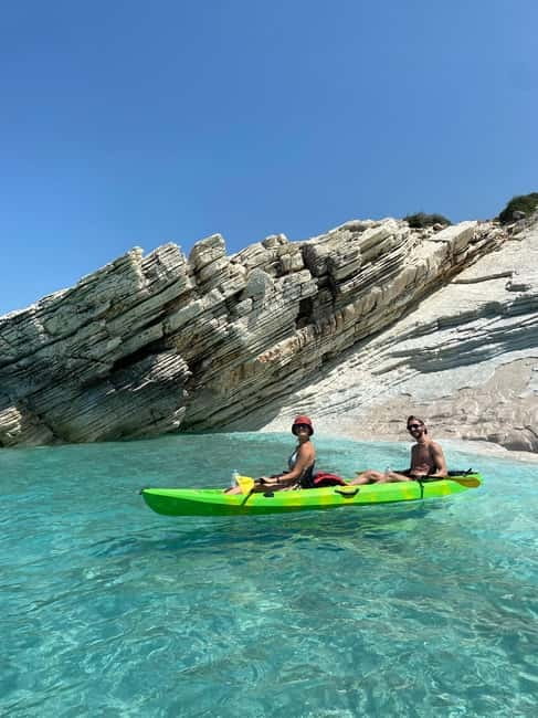 Lukova - Kroreza secret beaches and caves: Kayak & SUP Tour - Snorkeling in the clear water