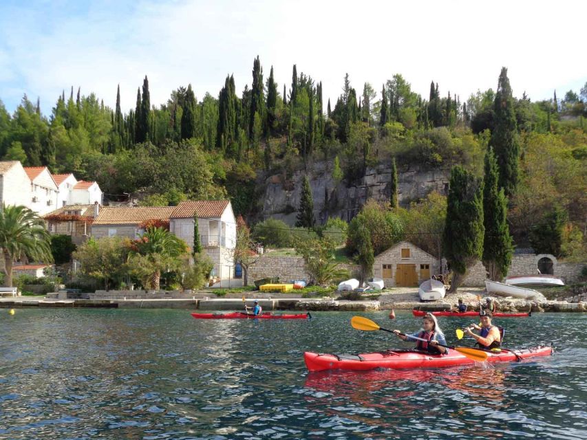 Lumbarda: Half-Day Kayaking and History with Wine delight - From Tatinja Bay into the island chain