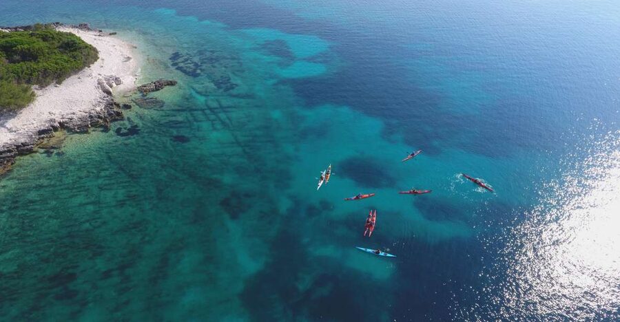 Lumbarda: Half-Day Kayaking and History with Wine delight - Badija’s monastery and its quiet deer
