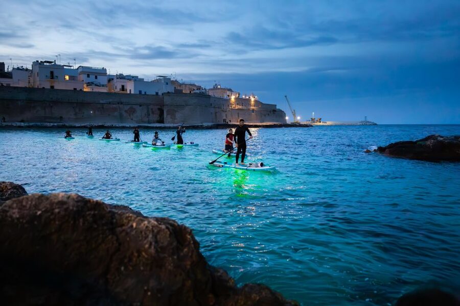LUZ Sunset in SUP with Aperitif and light show - Sunset begins beside Monopoli’s Portavecchia beach