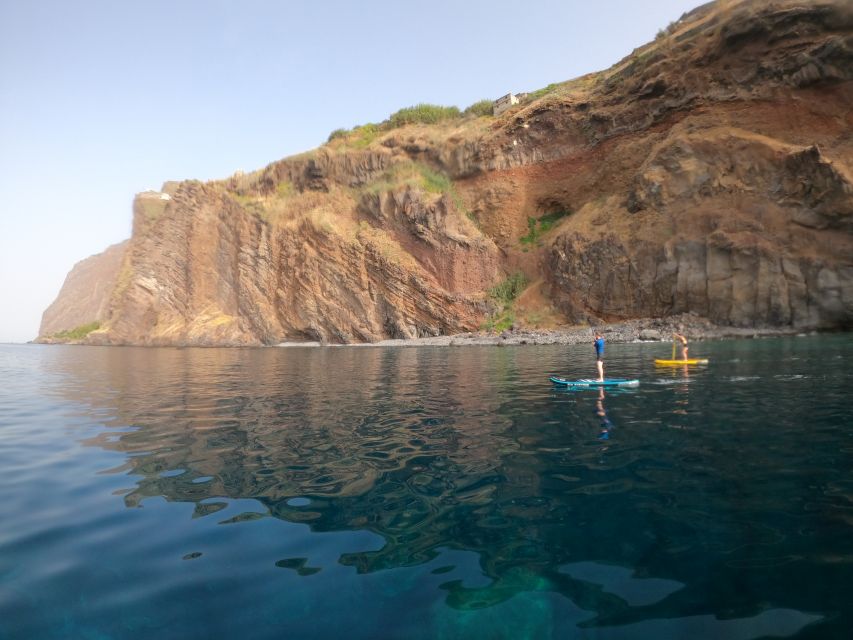 Madeira: Private Paddleboard & Snorkel - A short snorkeling stop with marine life