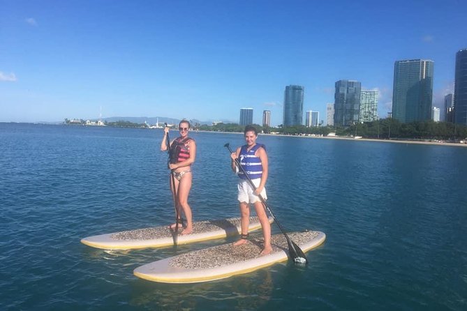 Magic Island Honolulu Stand Up Paddling - The small group changes the feel of the lesson